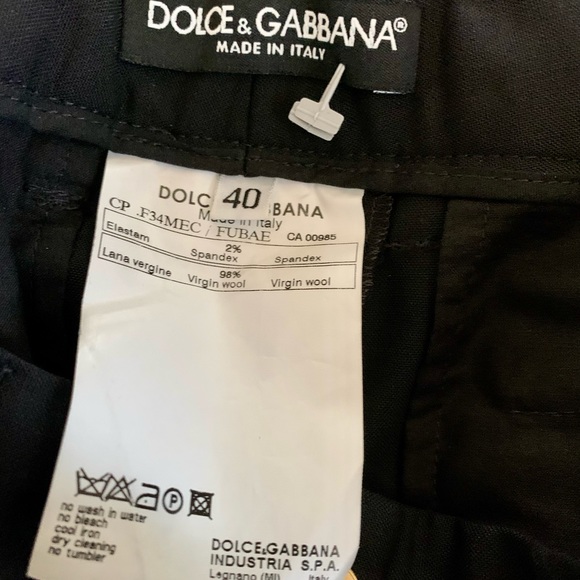 NEW DOLCE GABANA TROUSERS MADE IN ITALY. FABRIC IS LIGHTWEIGHT & YUMMY💞 - Picture 5 of 6